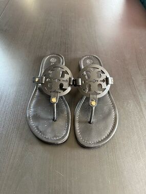 Tory Burch Sandals, Women's size 9.5 Black